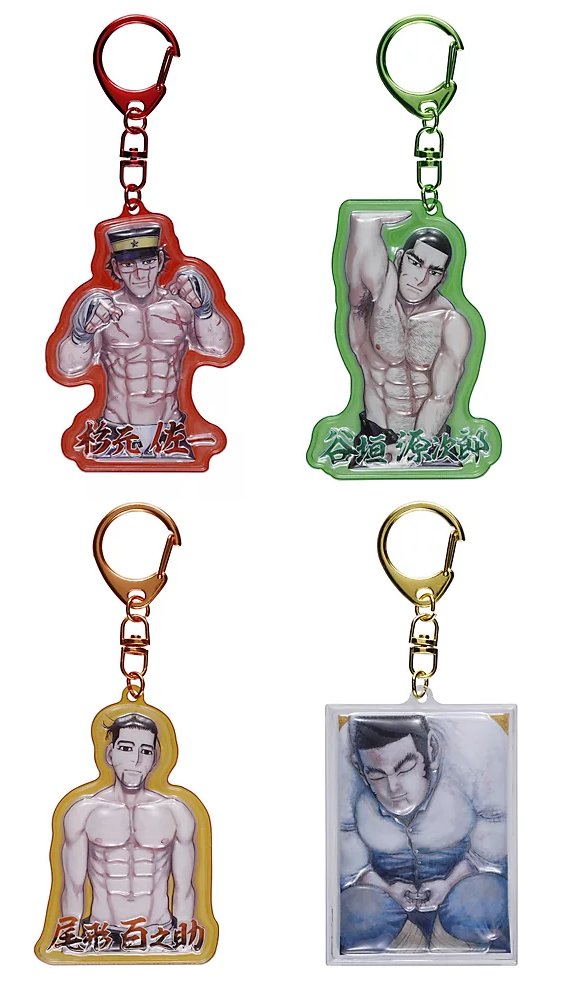 JCS HAPPY PLUS STORE店で予約開始！ 『ゴールデンカムイ』ぷっくりっ