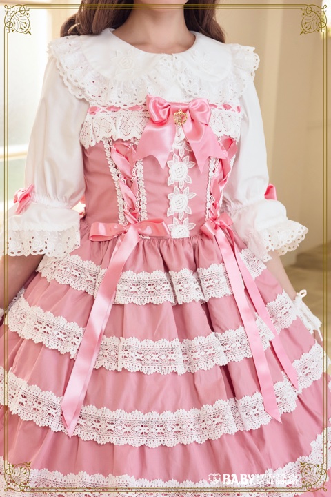 BABY新作情報】Romantic Dream Roseジャンパースカート¥53,900ローズ