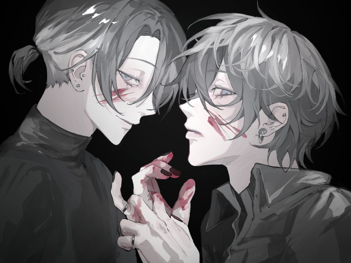 地獄に堕ちるならふたり揃って、天国に登るなら別々に。 イラスト