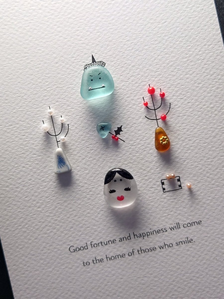 シーグラスアート