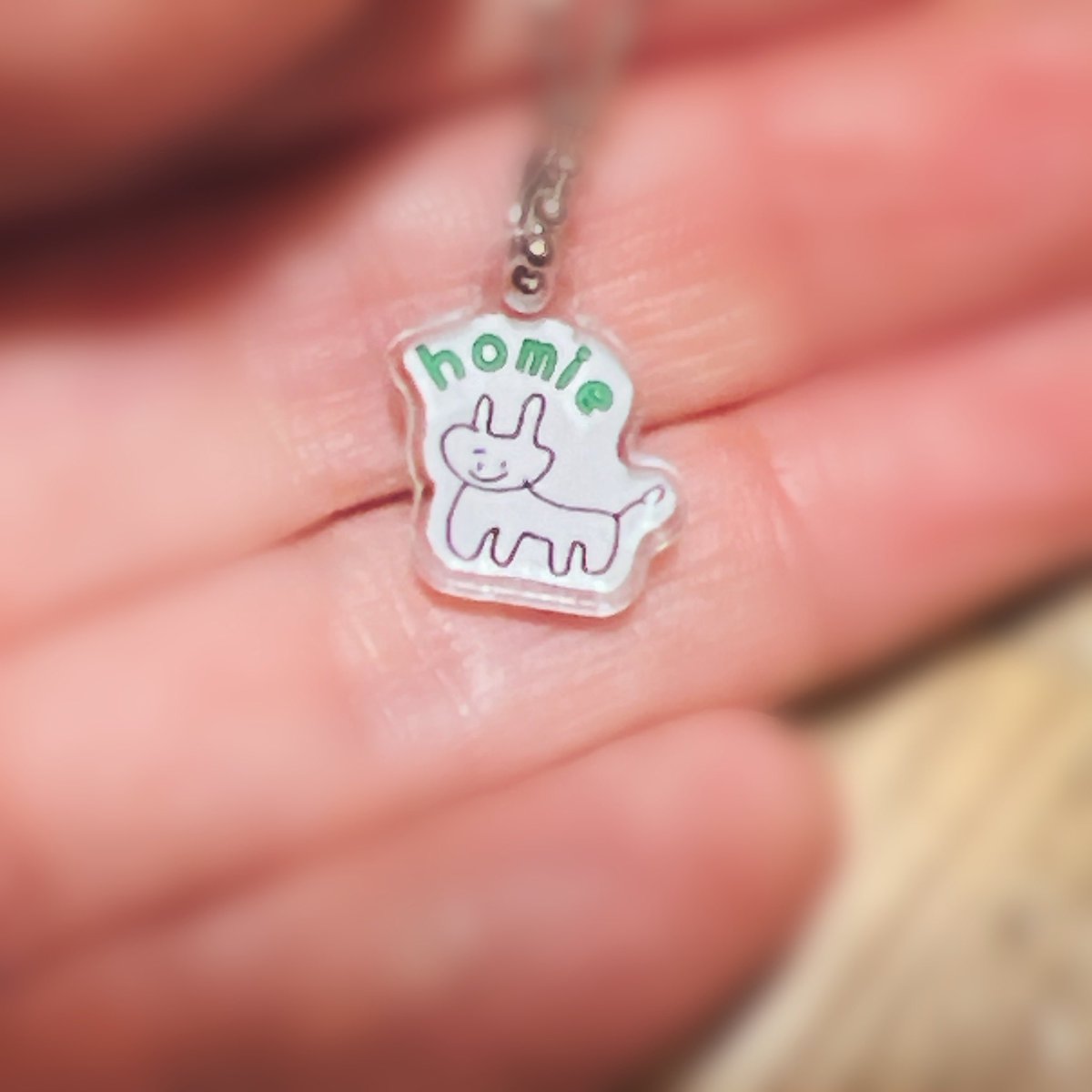 こき画伯の「いぬ（おとこのこ）」 KAWAii creature（あじゅ命名）の