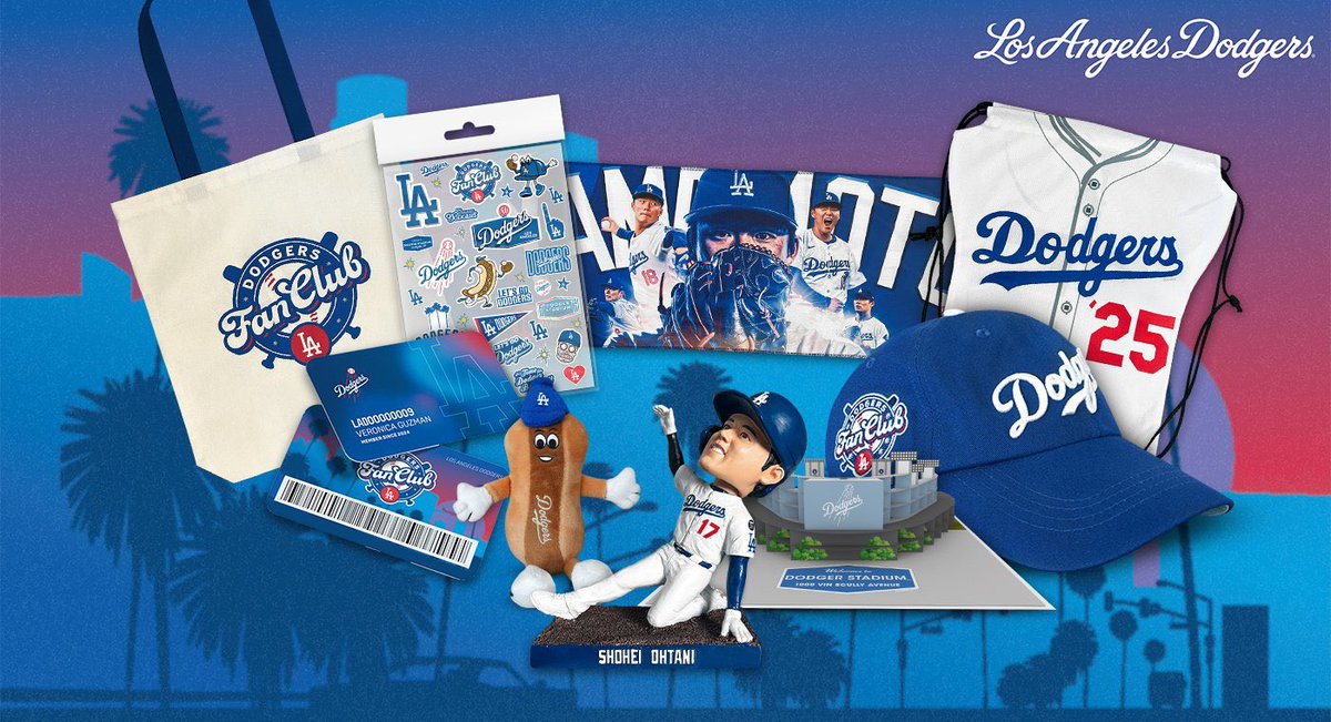 ドジャースが日本向け 公式ファンクラブを開設へ！ 「Dodgers Fan Club
