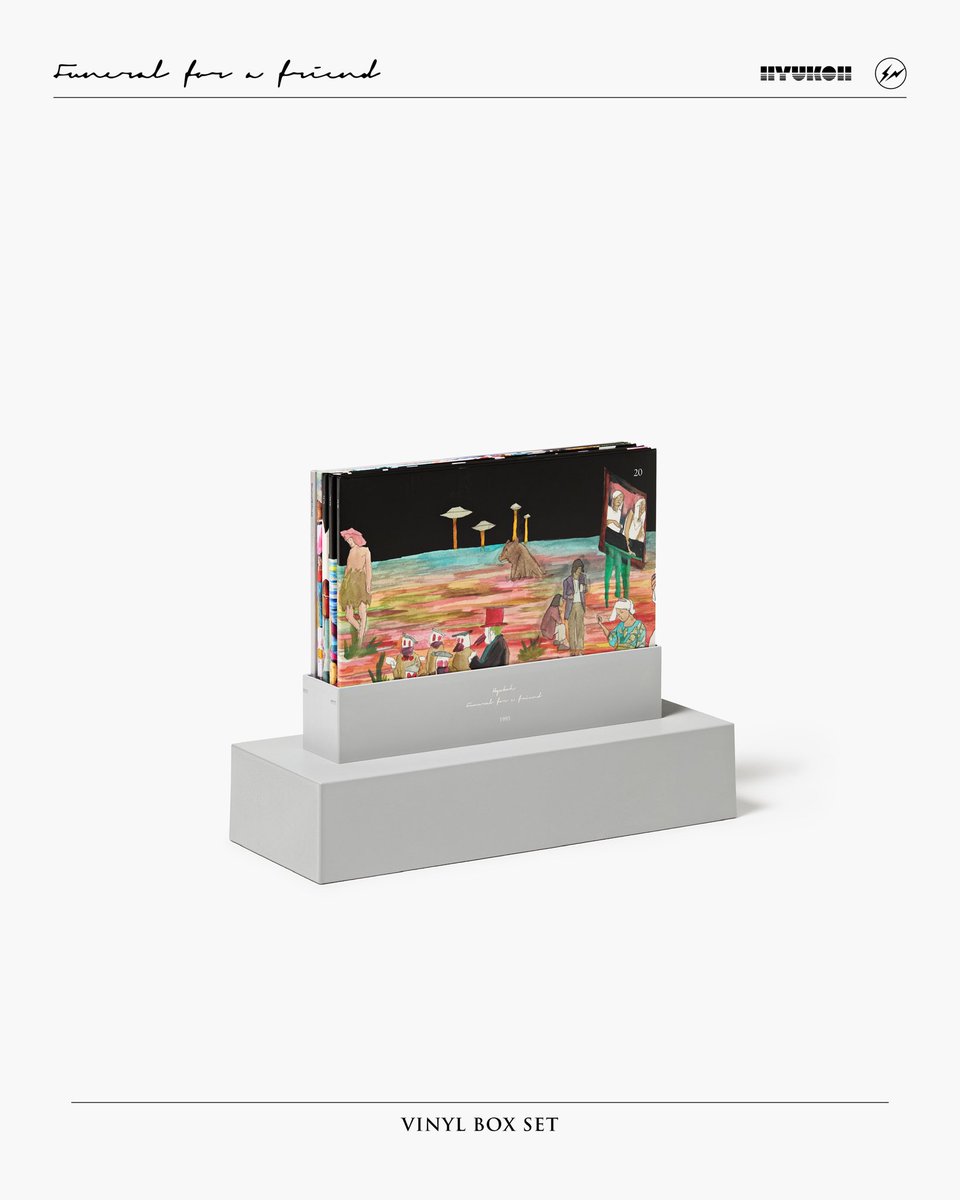 Funeral for a friend CAPSULE COLLECTION HYUKOH x Fragment Design