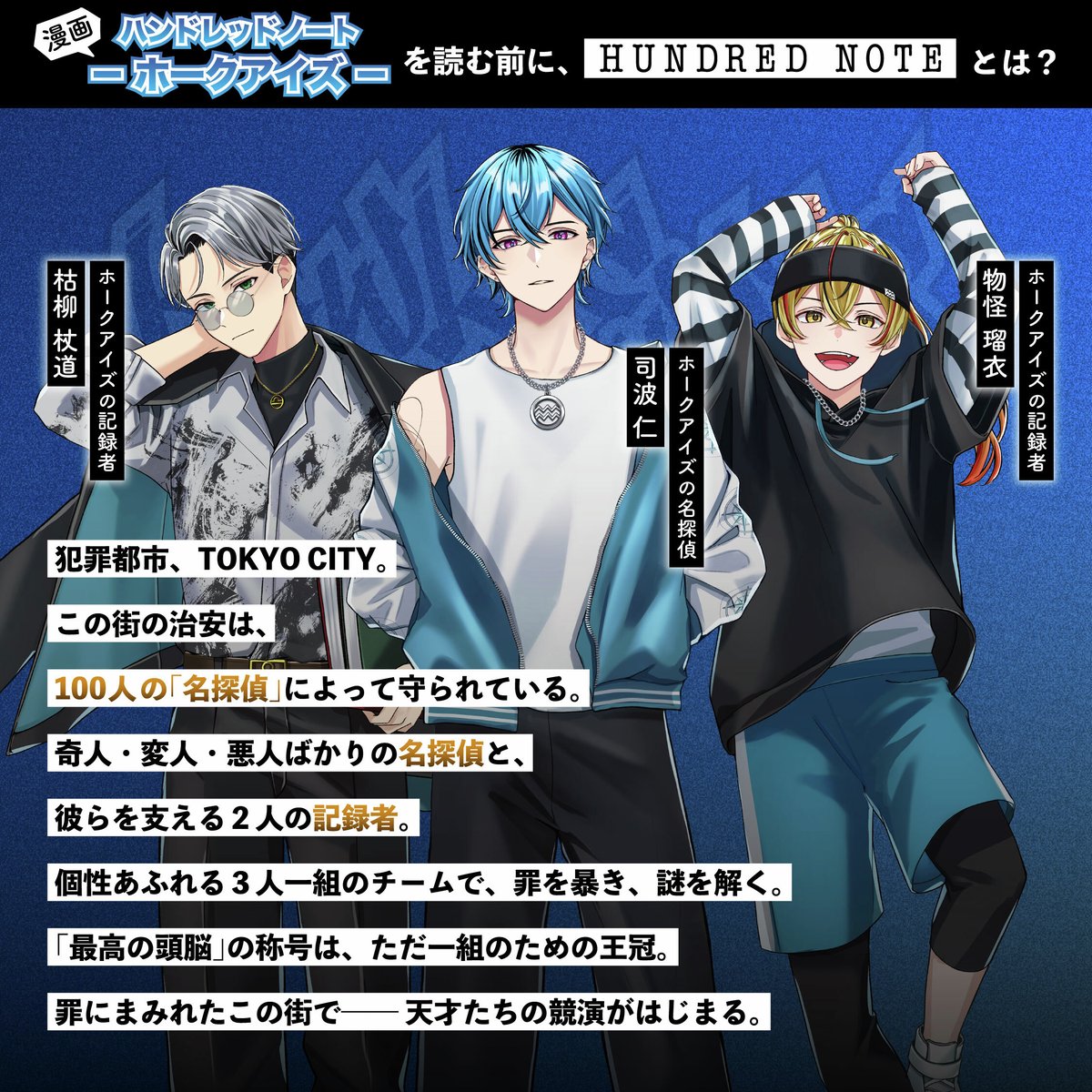 漫画『ハンドレッドノート－ホークアイズ－』を読む前に… 【ハンド