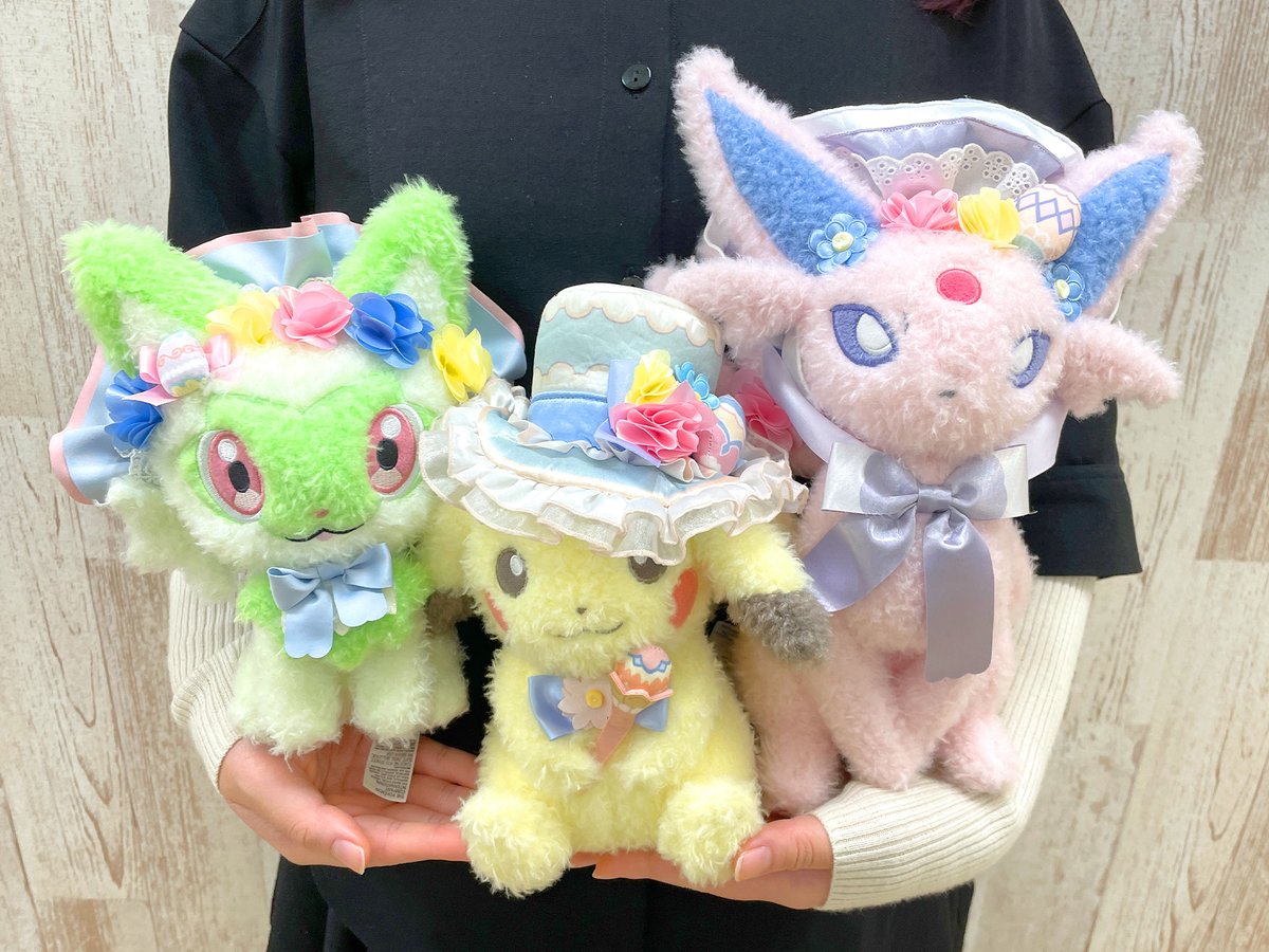 3月22日(土)、イースターをテーマにしたグッズ「Pokémon Botanical