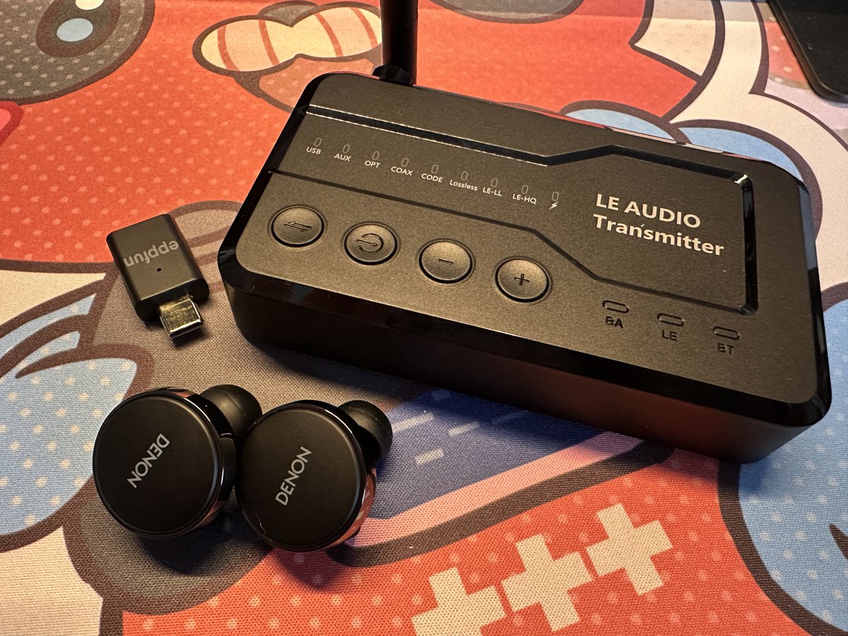 Denon PerL Proに合わせるトランスミッターとしてAK3040pro maxと