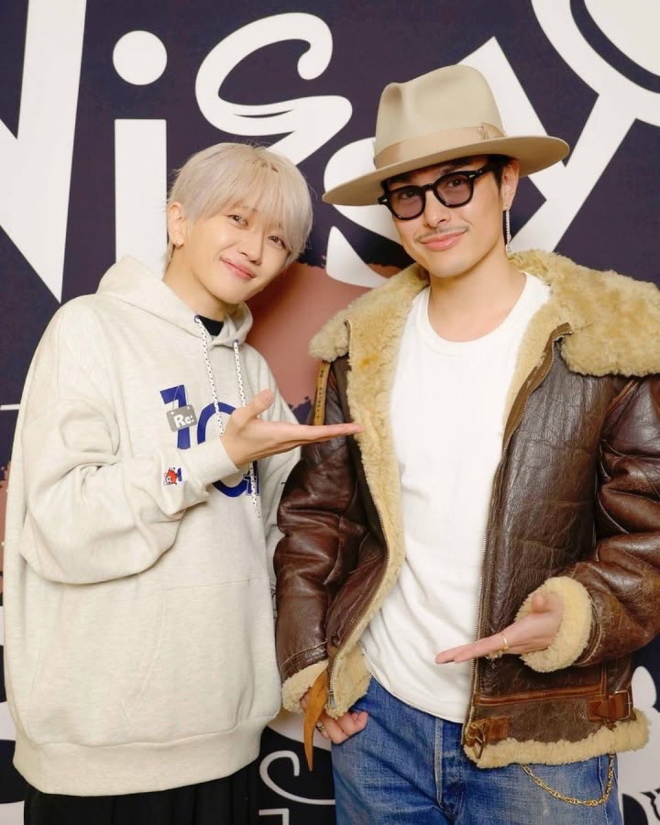 隆二くん❤️とNissy が一緒に写真を撮りました🥰✨ ありがとうござい