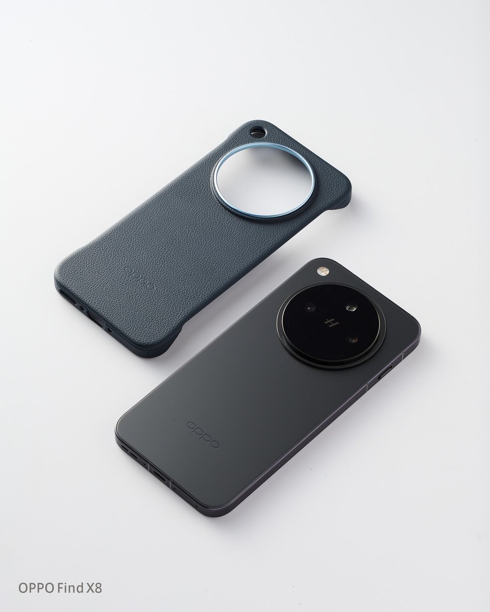 📏純正ケースをつけても薄い📏 「OPPO Find X8専用 マグネット搭載