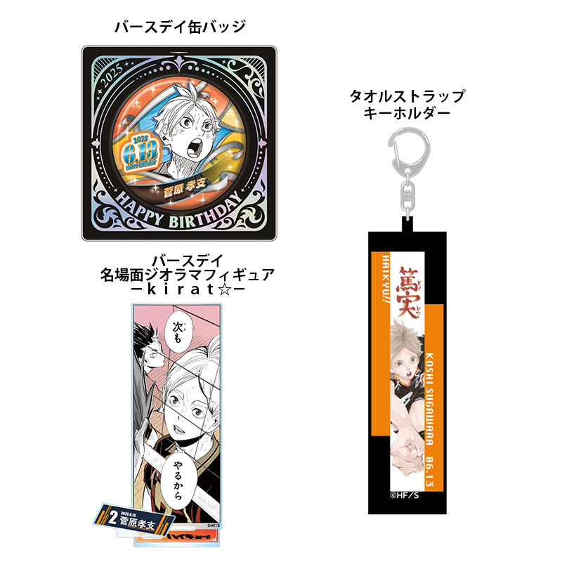 ハイキュー!! 菅原孝支 クリスマス2020 缶バッジ35点 ハイキュー