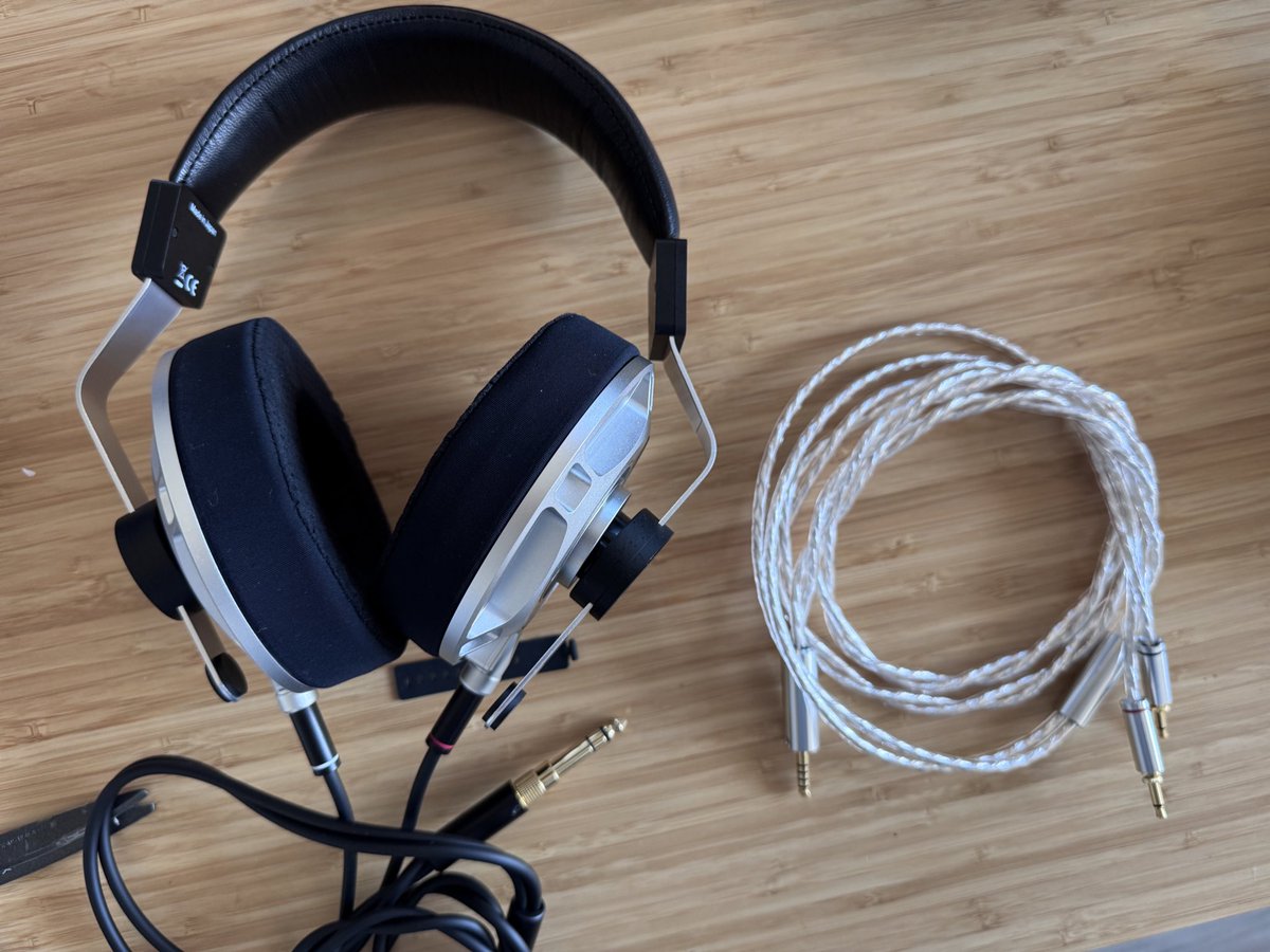 D8000無試聴リケーブル失敗…… シルバーコートケーブル4.4mmより、純正