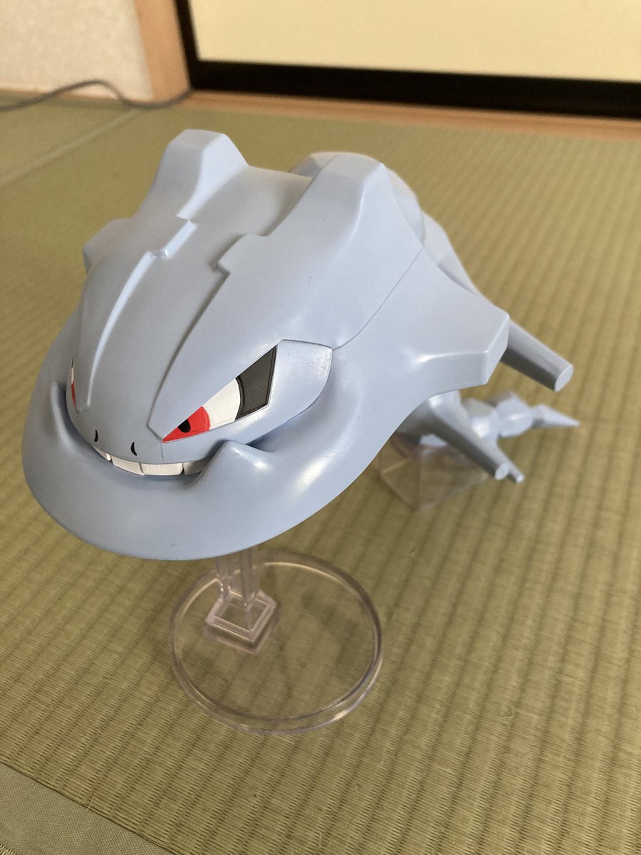 ポケモンスケールワールドのハガネールを塗装する。悪くない色だけど