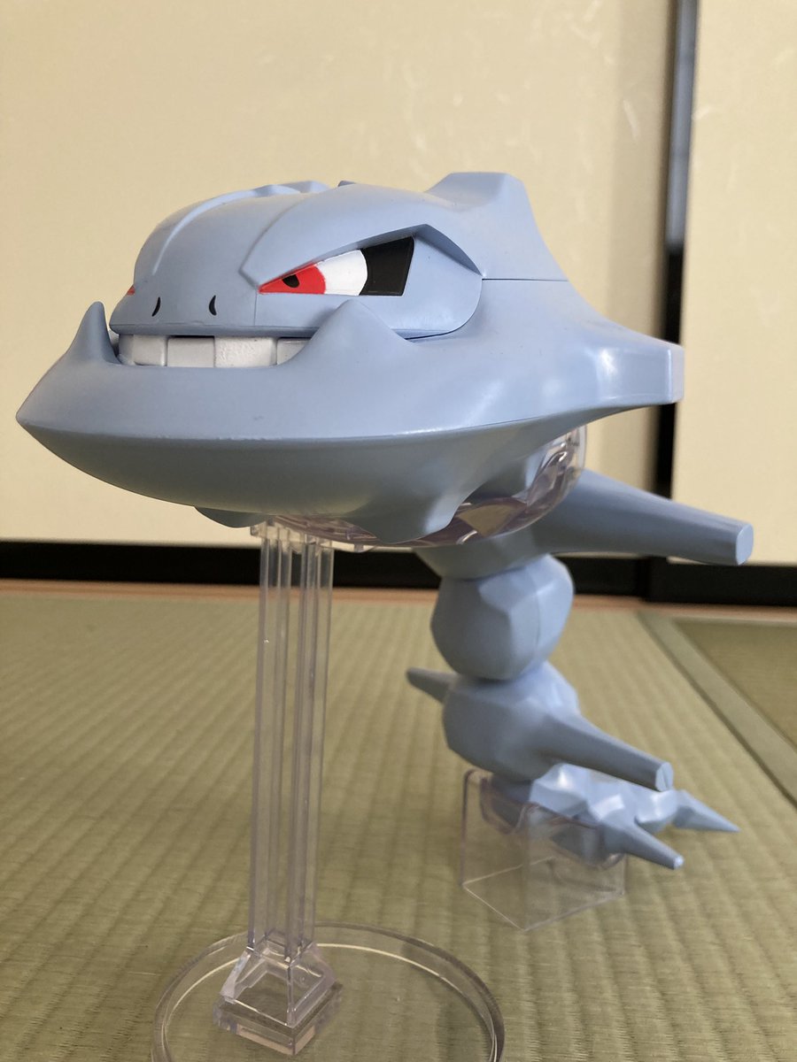 ポケモンスケールワールドのハガネールを塗装する。悪くない色だけど