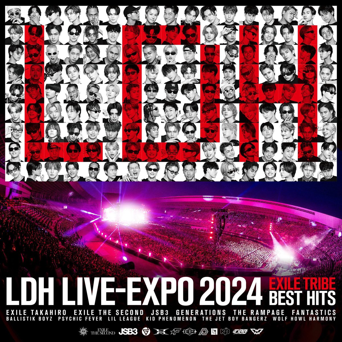 本日店着日 ／ DVD / Blu-ray 「LDH LIVE-EXPO 2024 -EXILE TRIBE BEST