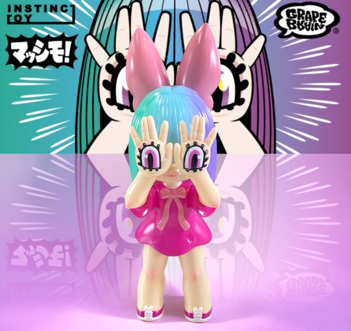 4月にタイで開催のTTE2025 INSTINCTOY BOOTH(EDEN3)にて、GRAPE BRAIN