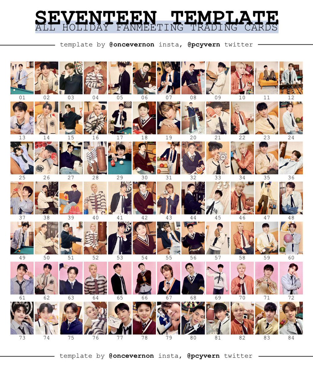 seventeen 2025 japan fanmeeting holiday merch md ot13 full