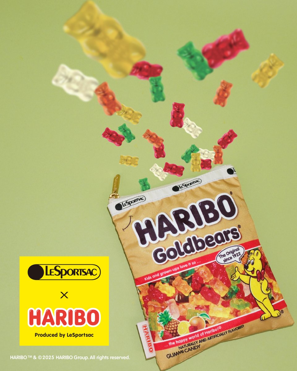 LeSportsac×HARIBO🌈 みんな大好き「HARIBO」との初のコラボレーション
