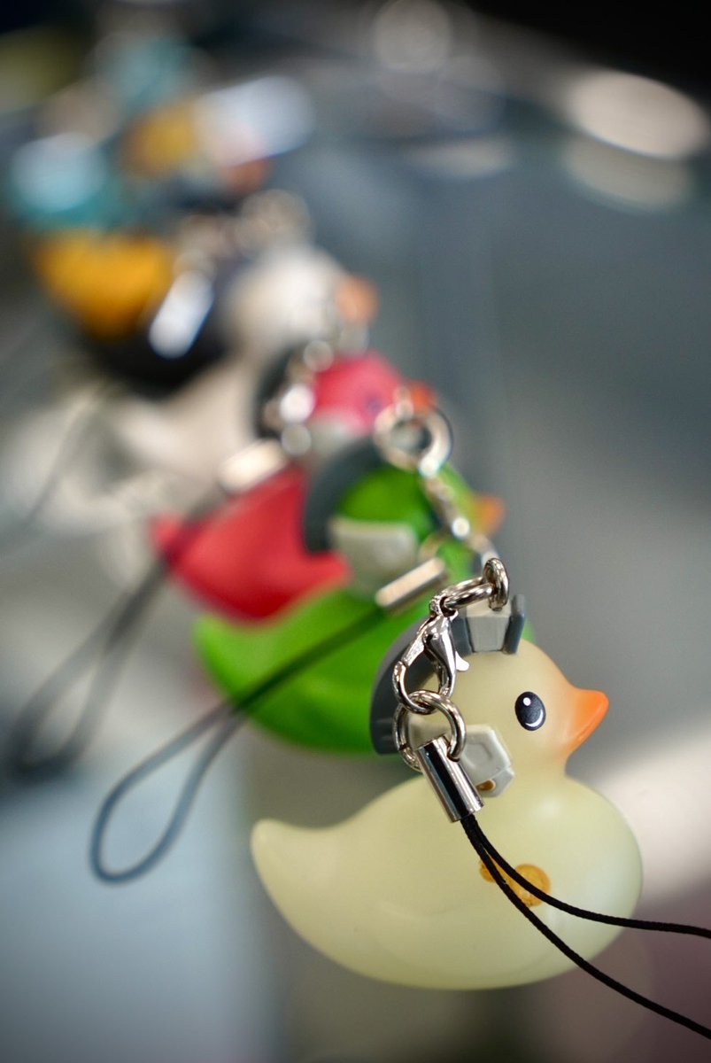 アヒルーデンス ソフビストラップ サンプル来た！これは可愛い