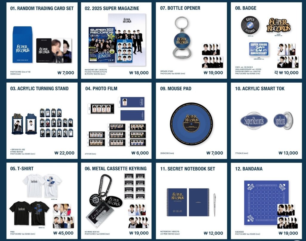 🤍🤍🤍 #SUPERJUNIOR 20th ANNIVERSARY EXHIBITION SUPER RECORDS MD