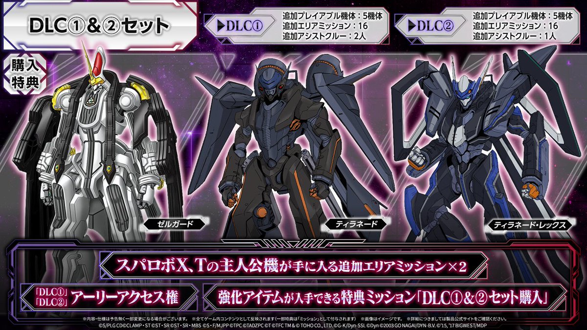 スーパーロボット大戦Y DLC①＆②セット購入特典のご紹介