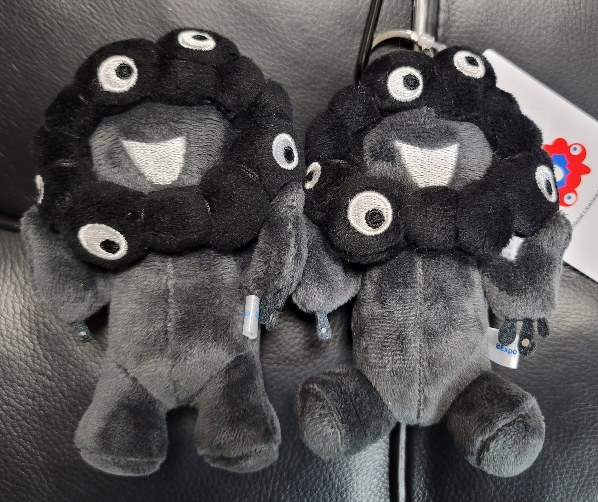 🔴大阪万博 購入品 お気に入りお土産④🔵 ブラックver. カラビナ付