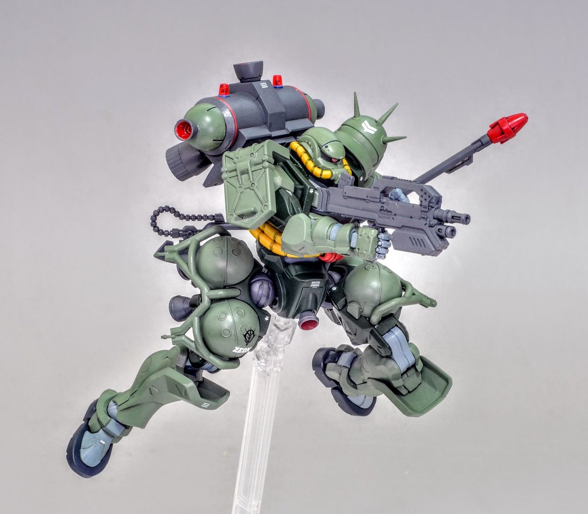 バーニィ！もう戦わなくていいんだ！！」 HG 1/144 軍警ザク改造 MS