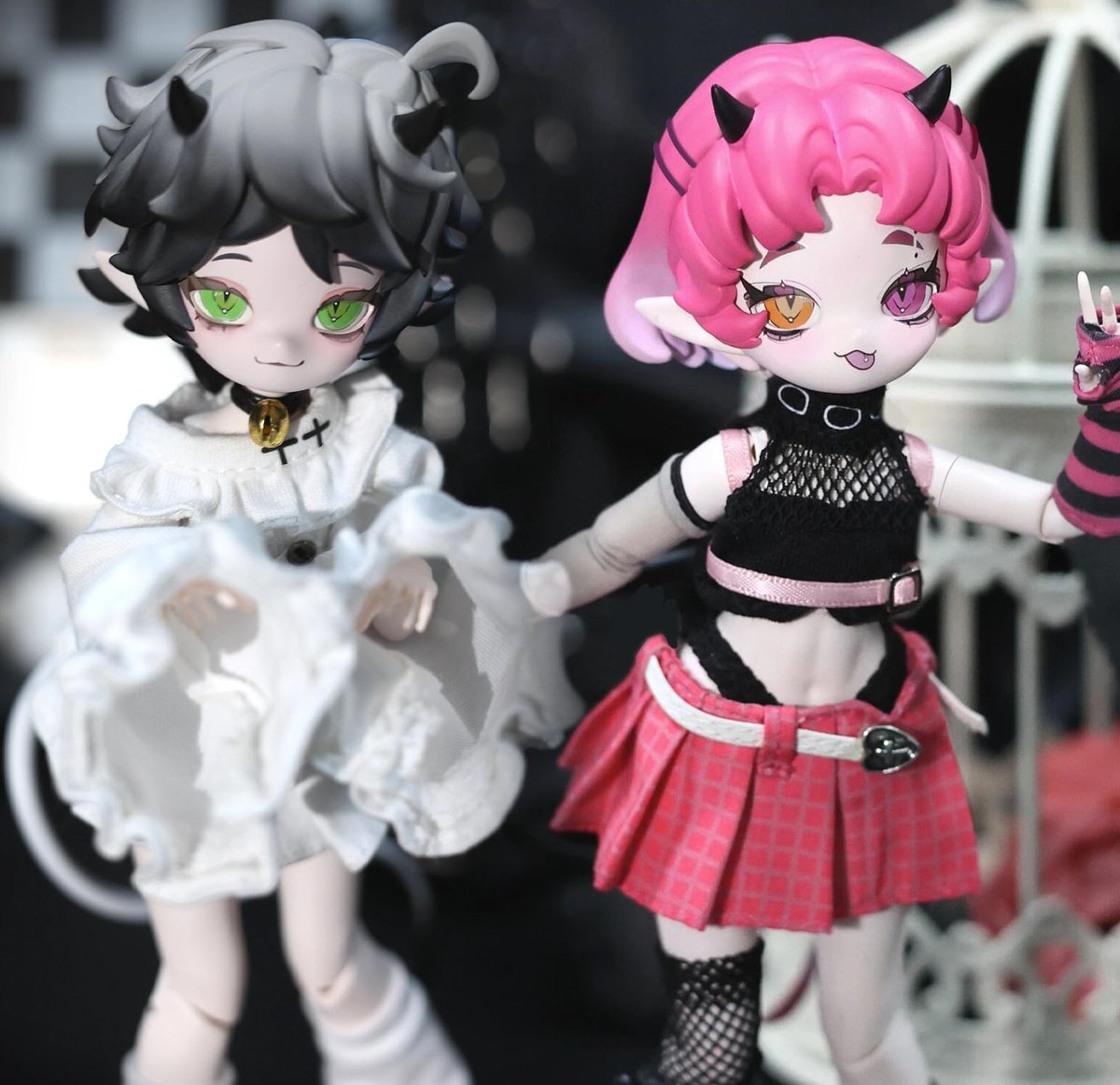 📢🆕CHUZTING「Cooze：悪魔角」1/8スケール BJDブラインドドール