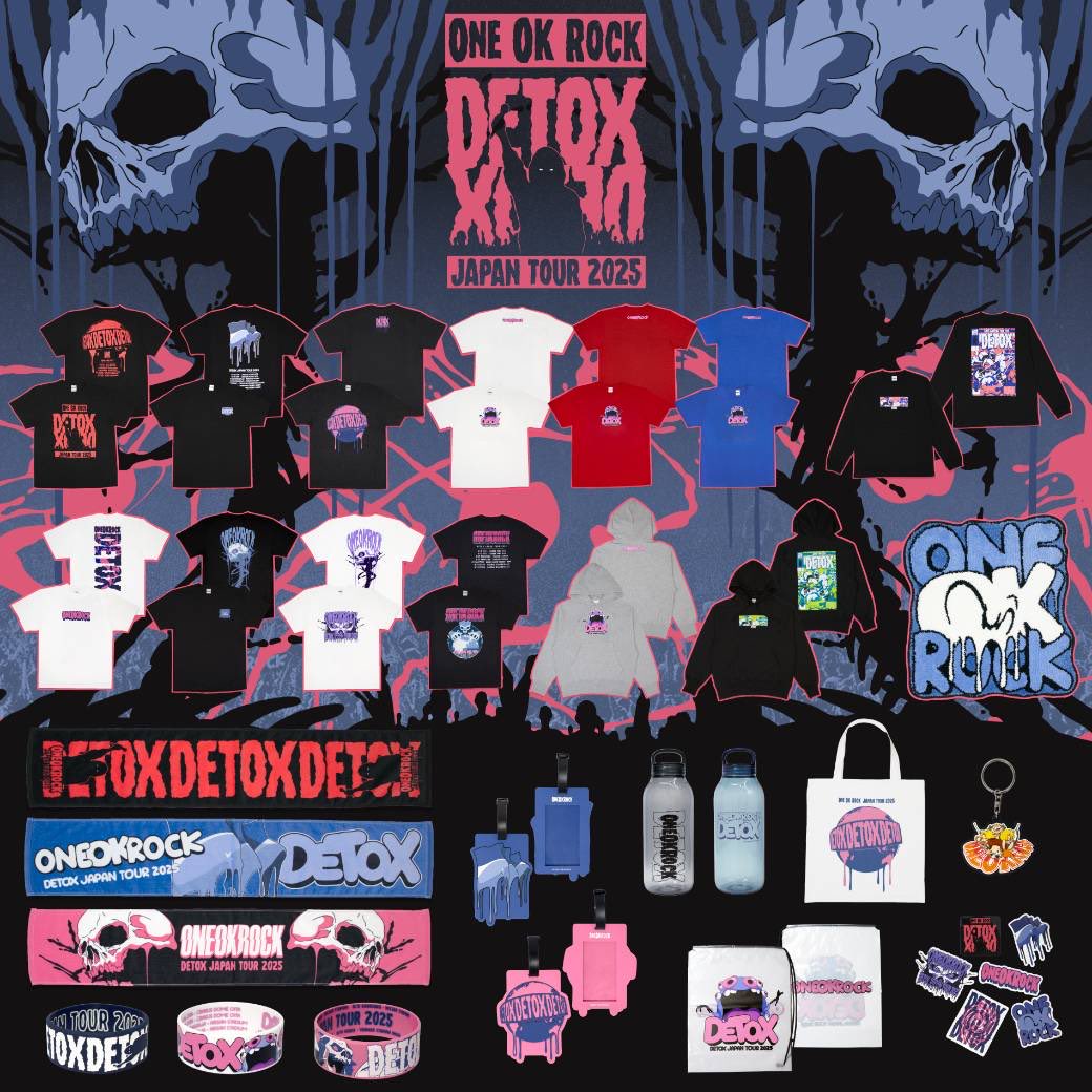 必見】ONE OK ROCK が日本で行う全国ツアー「DETOX JAPAN TOUR 2025
