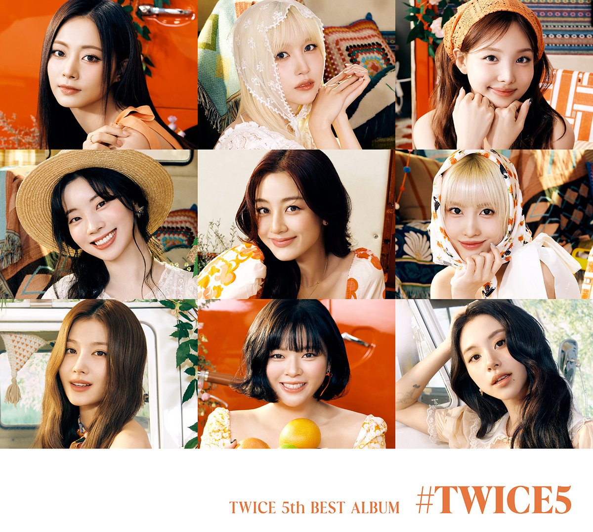 TWICE 5th BEST ALBUM『#TWICE5』発売記念 購入者対象チェキ抽選会開催
