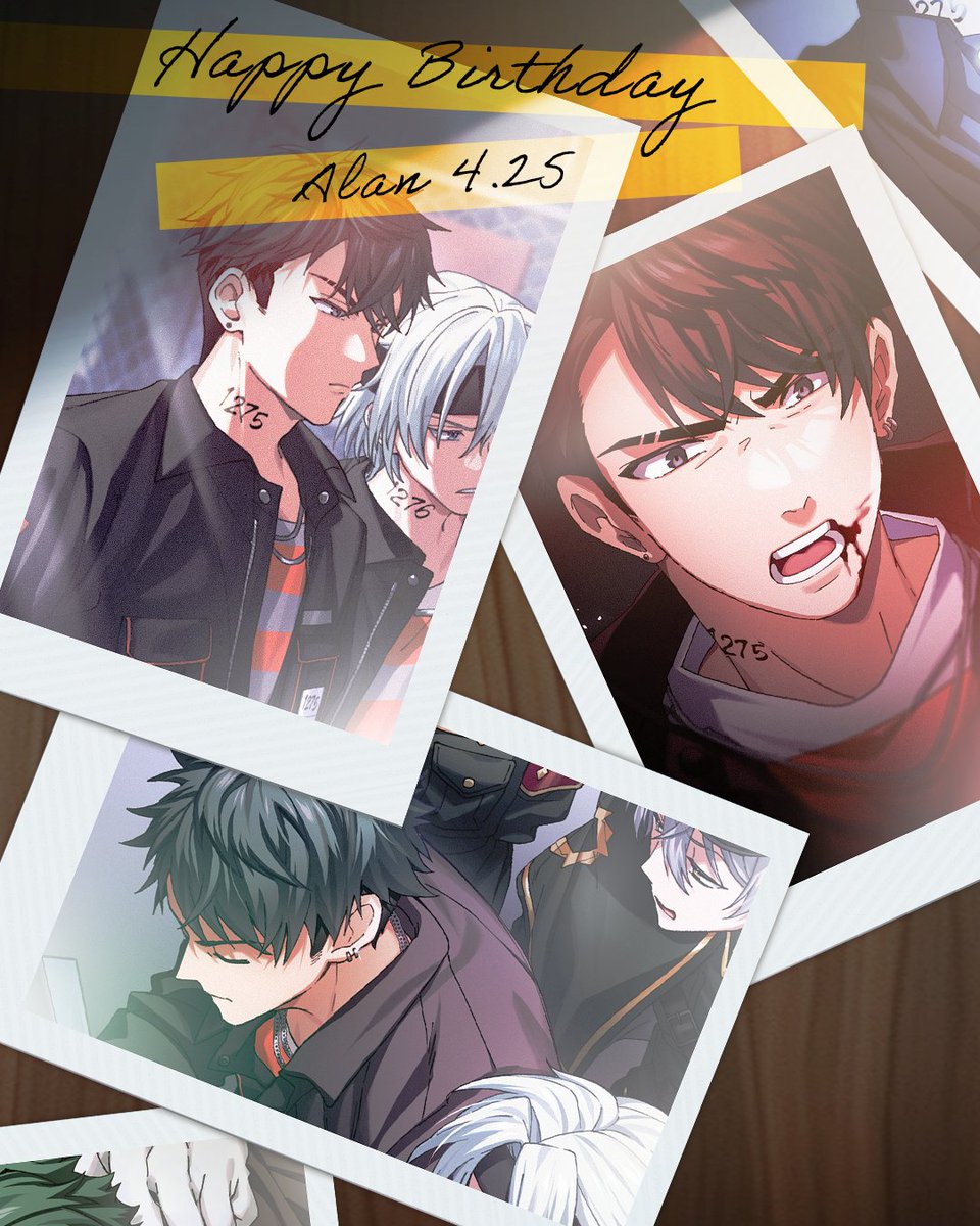 HAPPY BIRTHDAY 本日4月25日は、御堂 亜嵐の誕生日