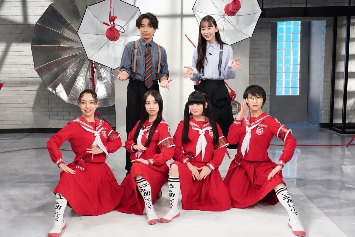 明日よる10時🕙 #おしゃれクリップ に #新しい学校のリーダーズ が登場