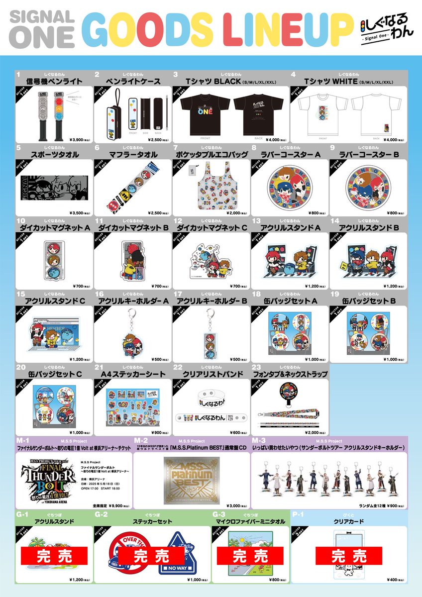 11時現在の物販状況です。 ぐちつぼさんの委託グッズは後日通販ある