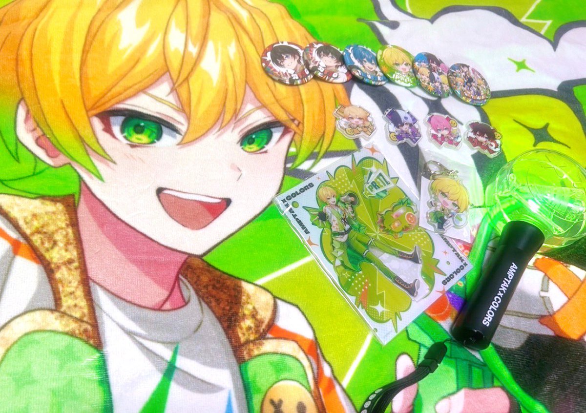 しっかり推し活してきました🫶宝物 ランダム缶バッジ！ ぷりっつくん