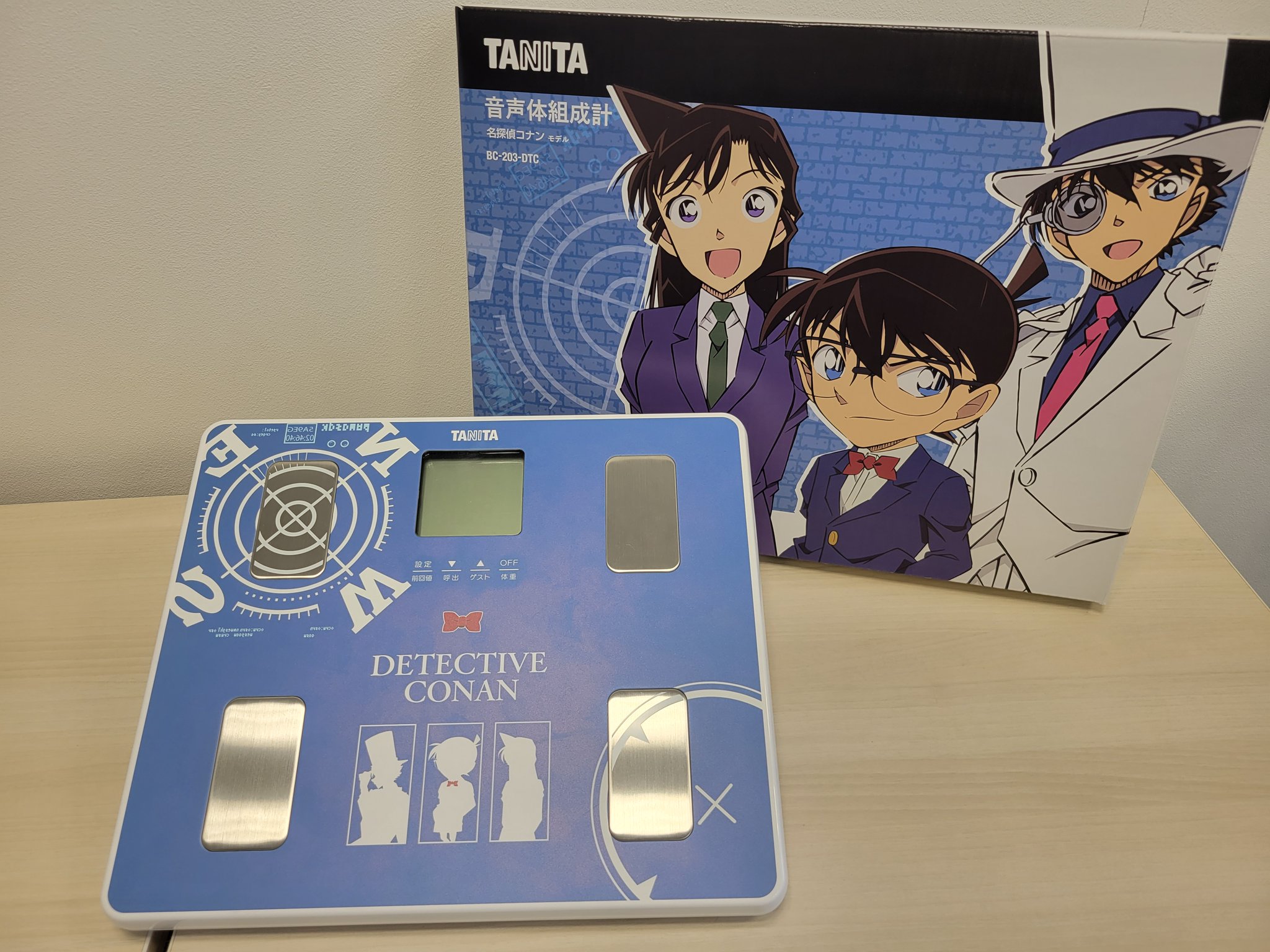 タニタ×名探偵コナン 体組成計 体重計 N110360885 タニタ×名探偵コナン
