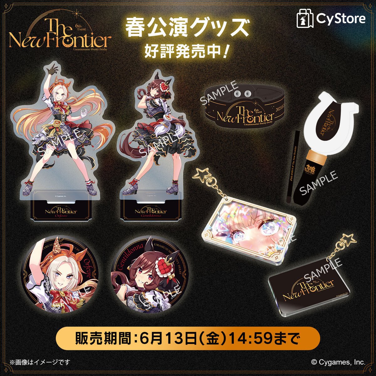 6th 春公演事後販売をスタートしました！／ ・公式Tシャツ（6th EVENT