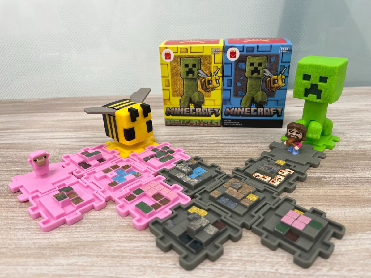 マクドナルドのハッピーセットⓇにマインクラフト・ザ・ムービーが初