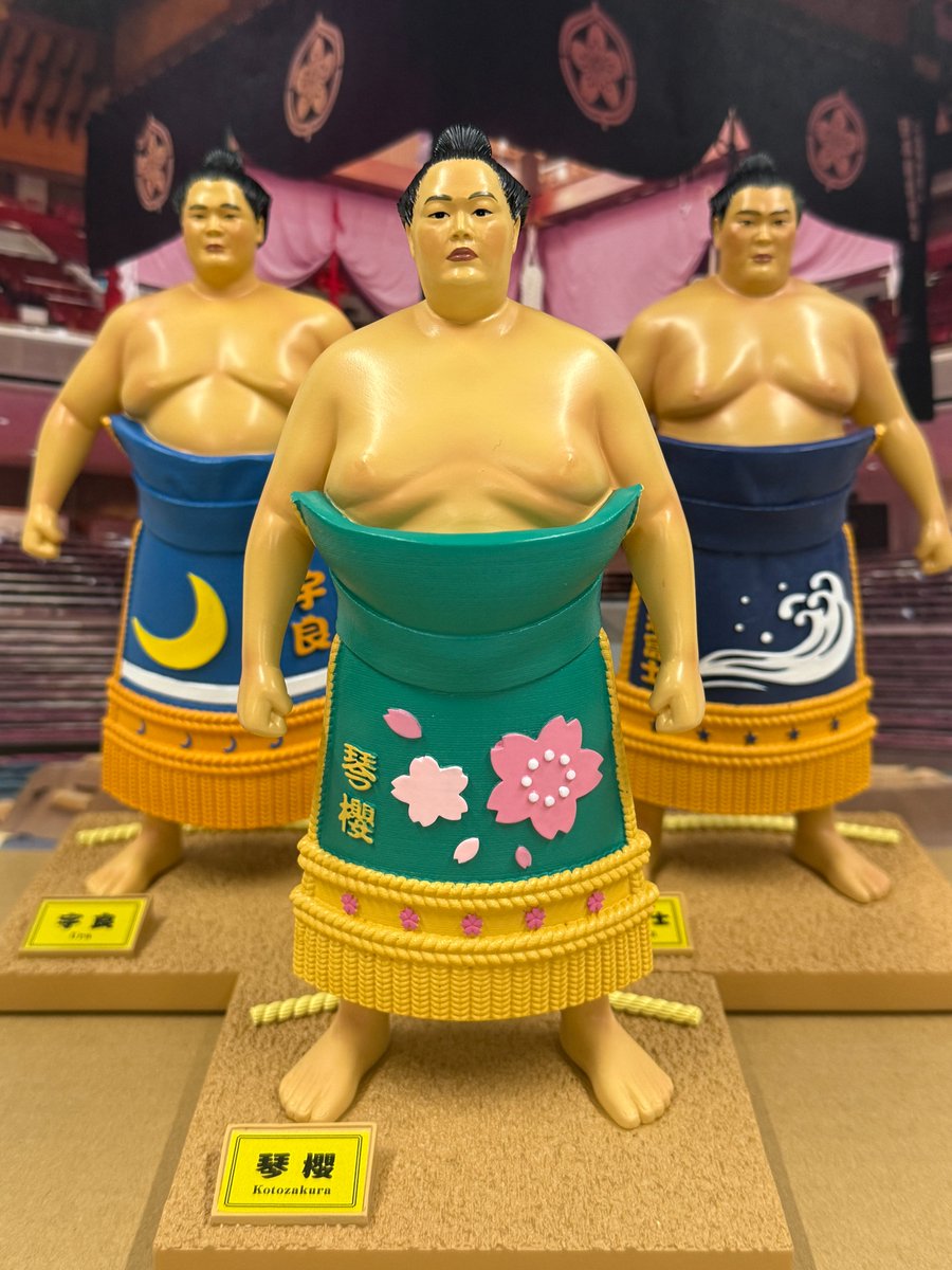 ［希少］大相撲　把瑠都 バルト フィギュア　ケース付き　力士