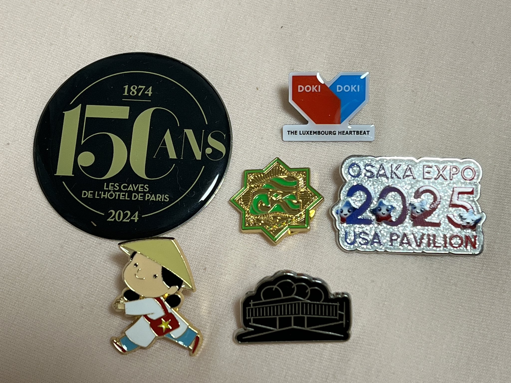 超レア」万博モナコピンバッジ ⭐︎超レア非売品 大阪万博2025 モナコ