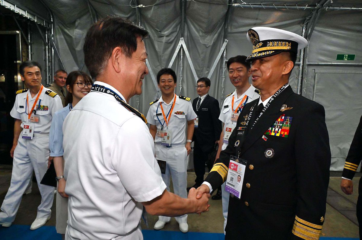 海上幕僚長は、#DSEIJapan2025 のために来日した