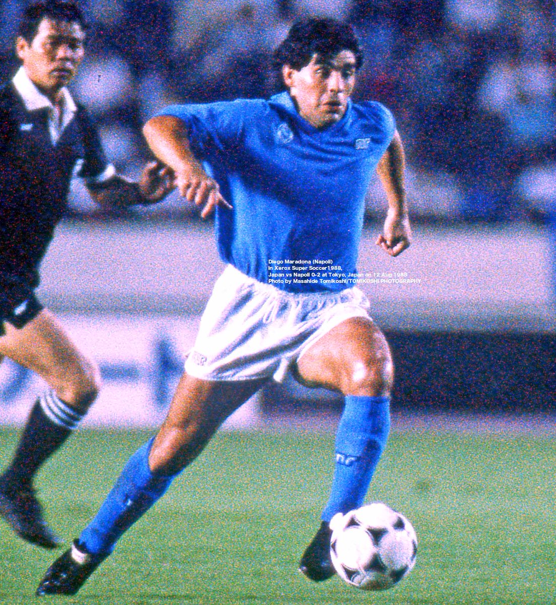 ディエゴ・マラドーナ（ナポリ）ball Diego Maradona (Napoli) in