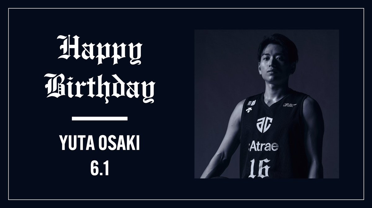 HAPPY BIRTHDAY ZAKI!／ 本日6月1日は、#大崎裕太 選手のお誕生日です