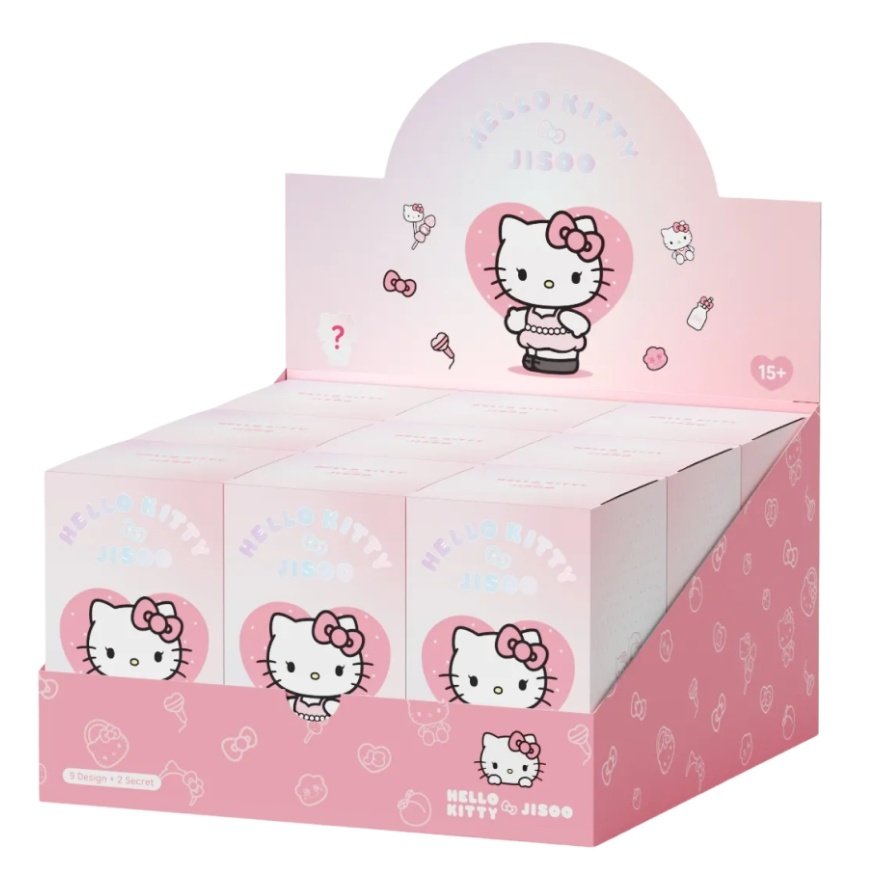 BLACKPINK ジス ハローキティぬいぐるみ キーホルダー シークレット 白