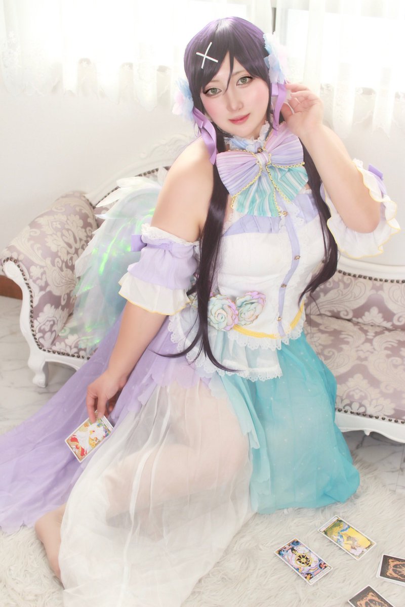 ⚠️コスプレ cosplay ラブライブ！/東條希 スクフェス ホワイトデー編