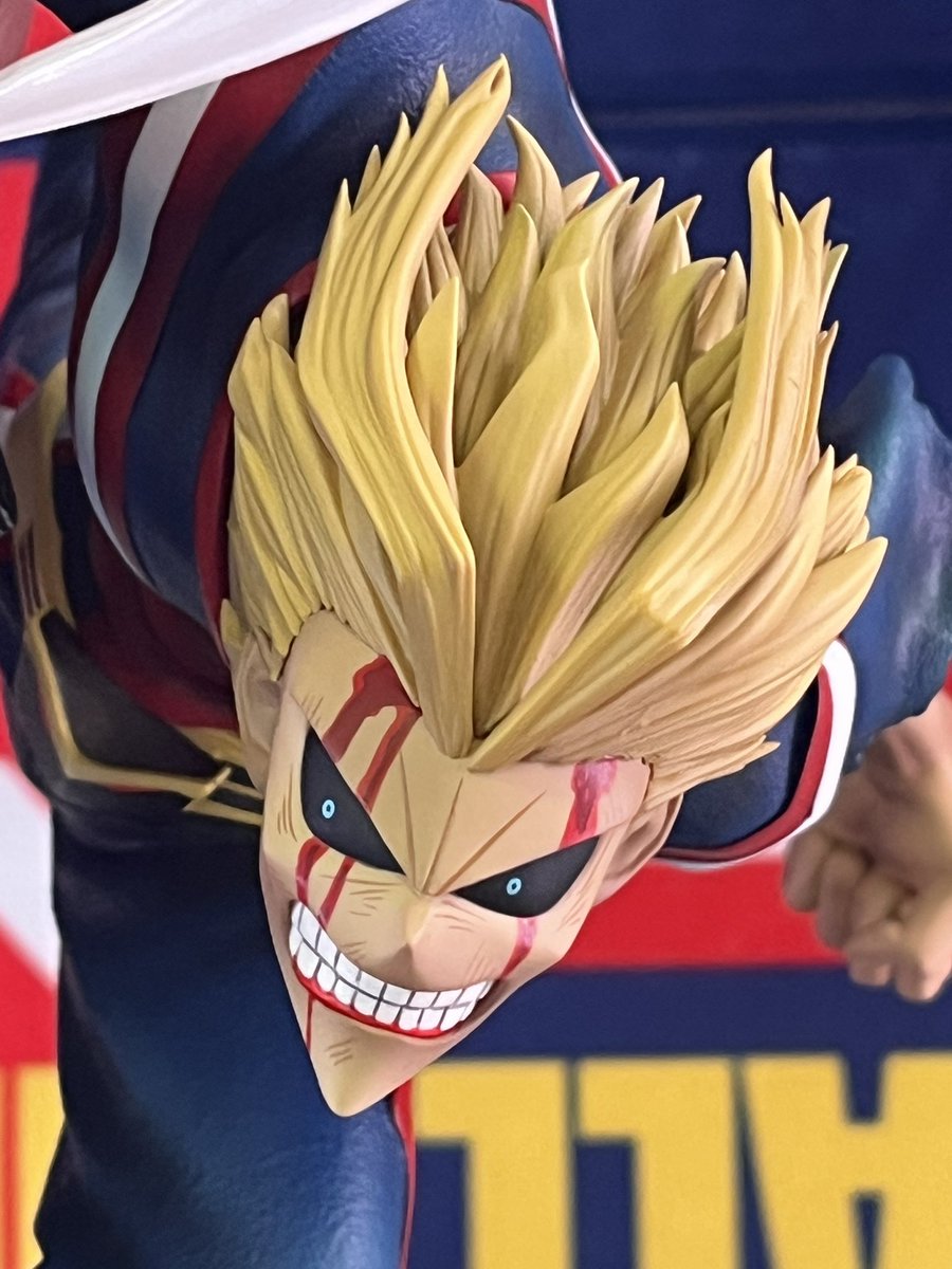 念願のTsume artオールマイト開封‼️凄すぎて言葉が出んレベル。初めて