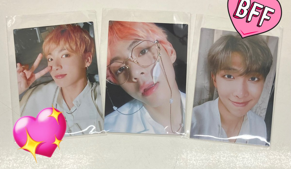 💜 #BTS #방탄소년단 💜 BTS LYS FC更新トレカが入荷☺️ARMYのみなさ