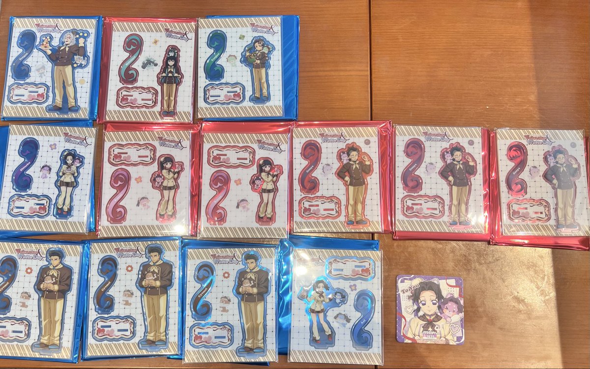 交換/譲渡】鬼滅の刃 バレンタイン アクリルスタンド アクスタ