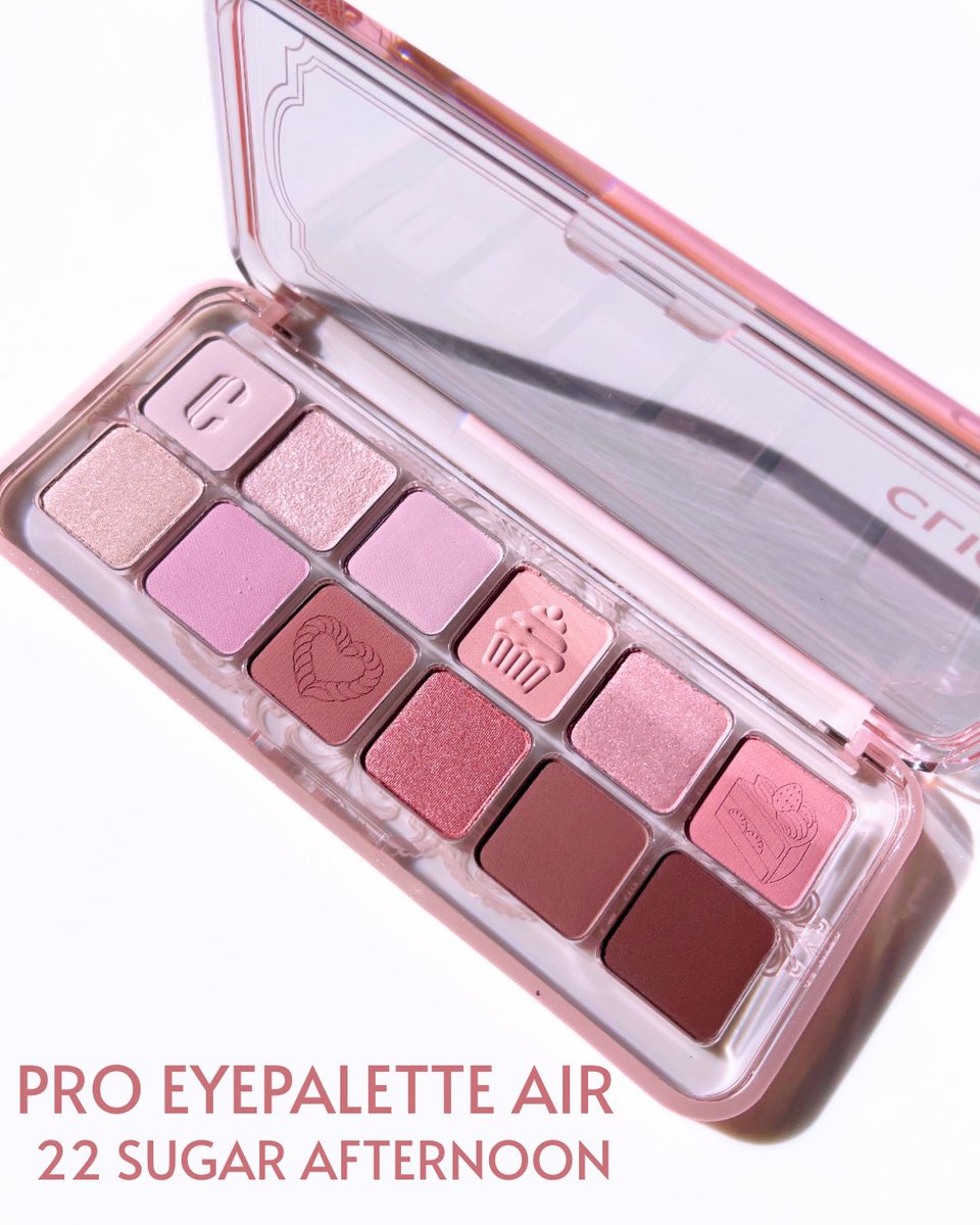 大人気リップチークタップとプロアイパレットエアーから新カラーが登場