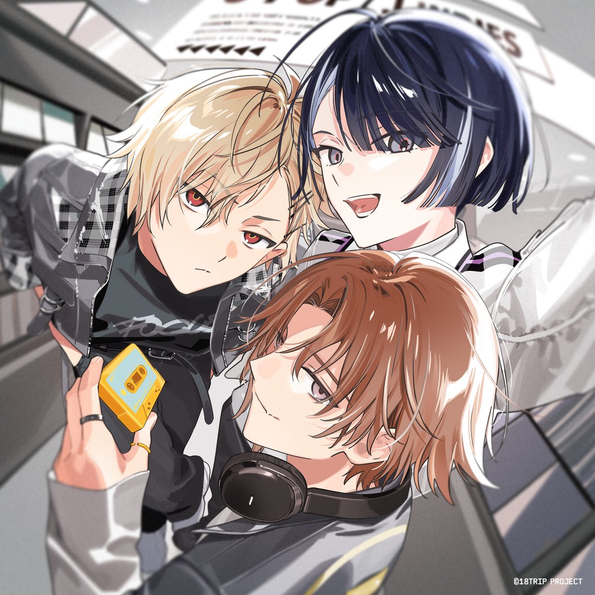 📼昼班カセットイラスト解禁 📼 6/24発売『18TRIP Cassette ♯11