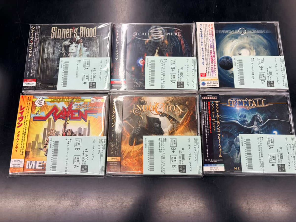 【51枚セット】ヘヴィメタル ハードロック CD まとめ 売り！ 中古メタルCD】ハードロック、ヘヴィメタルCD約700枚放出いたしました