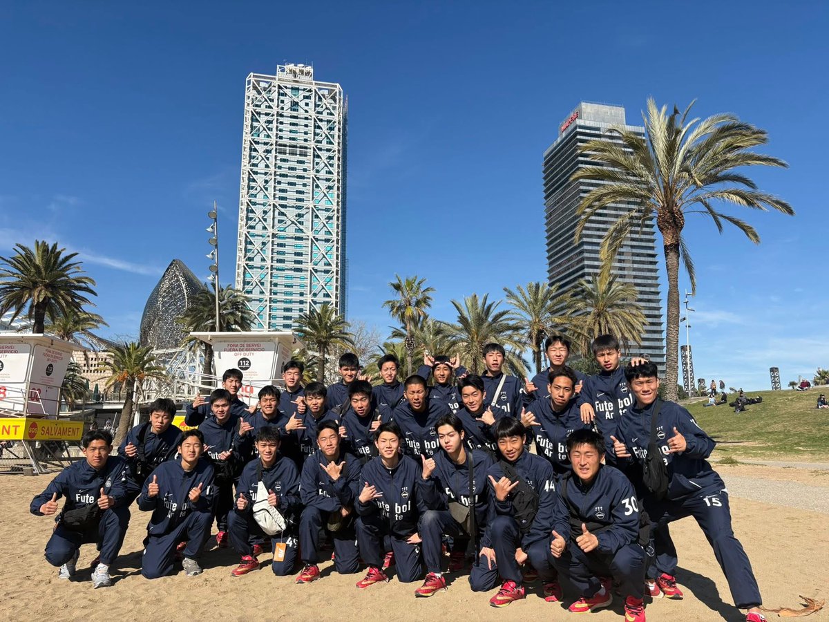 海外研修旅行 2025 スペインB班】8日目昼 バルセロナに移動が完了し