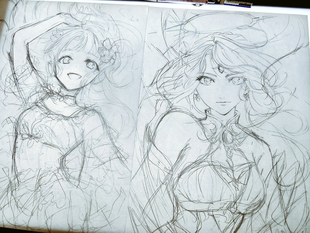 ラフ デザイン決まった。 どんどん解像度上げていきます。